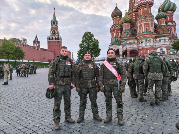 Участник СВО из Башкирии принял участие в параде Победы в Москве