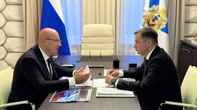 Дмитрий Чернышенко провёл рабочую встречу с губернатором Архангельской области Александром Цыбульским