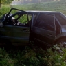 В Ивнянском районе пьяный парень на авто вылетел в кювет и врезался в дерево