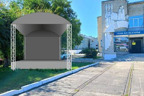 В Белогорье хотят установить сценический комплекс
