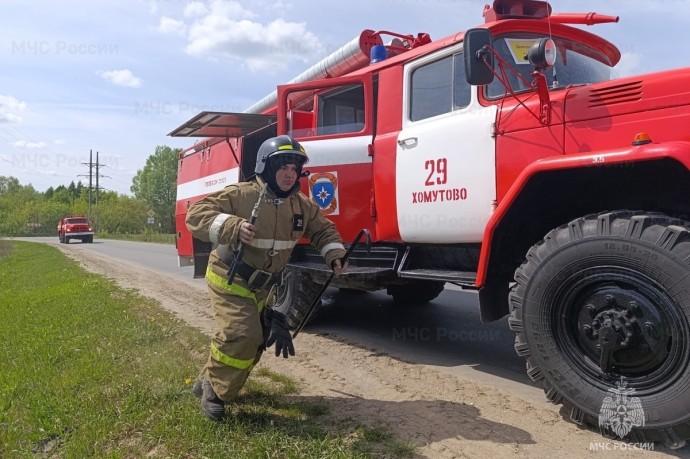 Учения по ликвидации последствий ЧС прошли в Новодеревнньковском районе Орловской области