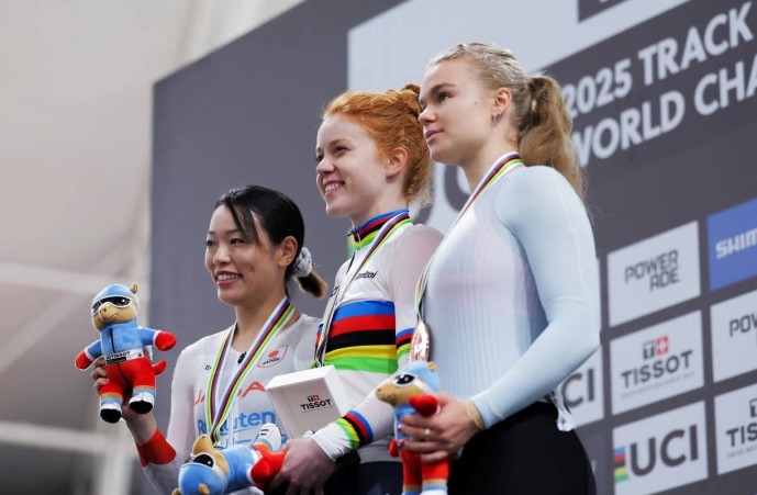 Велогонщица Алина Лысенко из «Marathon-Tula» – бронзовый призёр чемпионата мира