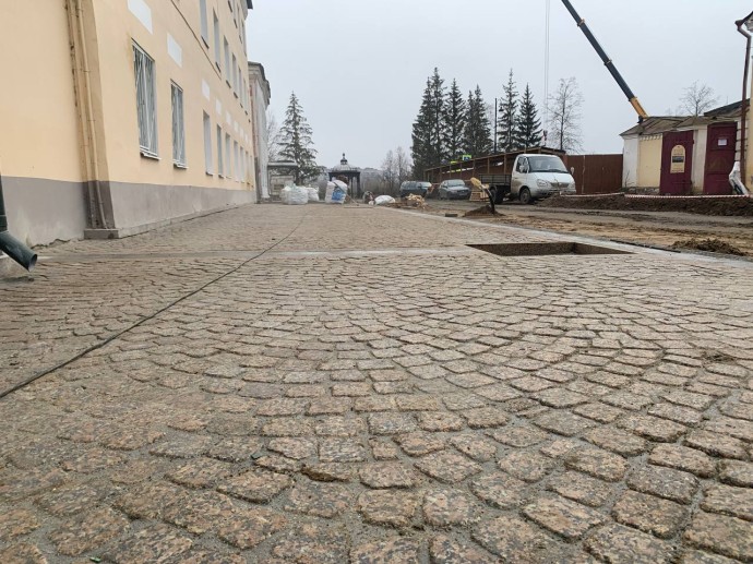 Областная комиссия проверила ход создания пешеходной зоны в Рыбинске