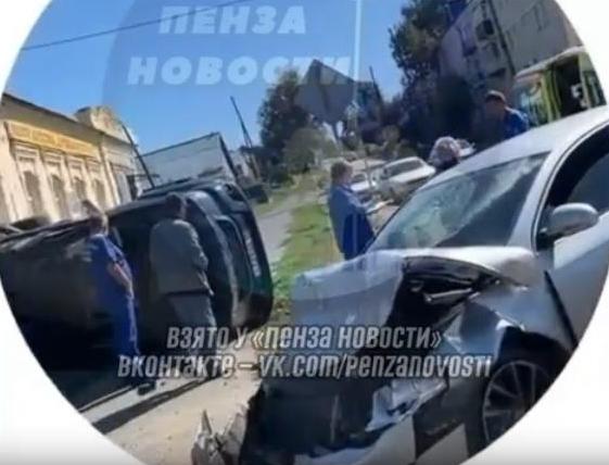 Очевидцы сообщают о страшном ДТП в Нижнем Ломове Пензенской области