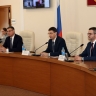Александр Авдеев поздравил Игоря Гречуху с назначением на пост федерального инспектора по Владимирской области
