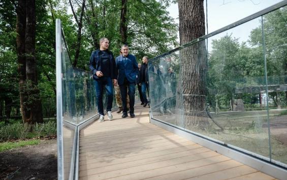 Александра Хинштейна впечатлило качество благоустройства Белгорода