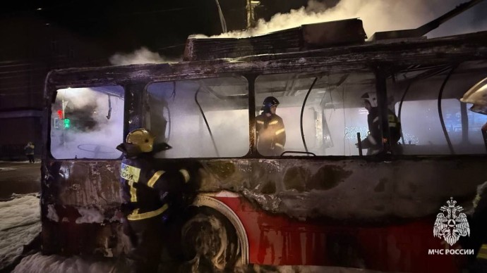 За сутки в Тульской области произошло пять пожаров, в двух из них погибли люди