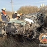В Башкирии погиб водитель китайской иномарки, влетев во встречный грузовик