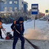 Более 70 автобусных остановок очистили от снега в Благовещенске