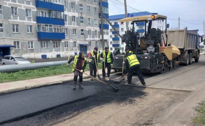 В Сахалинской области подвели итоги недели по ямочному ремонту дорог