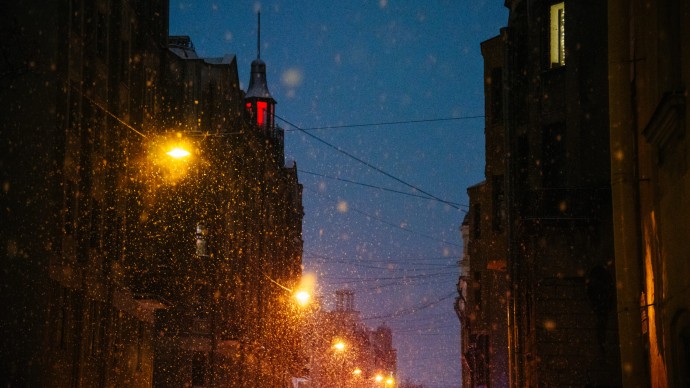 В Петербурге 24 ноября ожидается сильный снегопад: выпадет до 8 см