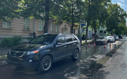 В Магнитогорске водитель не заметила ребенка на пешеходном переходе