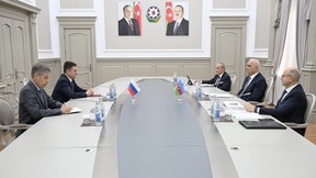 Александр Новак встретился с Заместителем Премьер-министра Азербайджана Шахином Мустафаевым