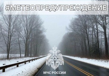 В Тульской области ожидаются мокрый снег и гололёд