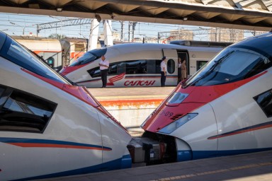 В «Сапсанах» добавили новые вагоны из-за роста пассажиропотока