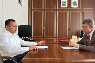 Мэр Благовещенска встретился с президентом амурской Торгово-промышленной палаты