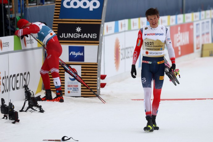 Скандал с палкой. Клебо украл у Большунова победу на чемпионате мира