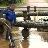 В Петербурге начали подготовку городских фонтанов ко Дню России