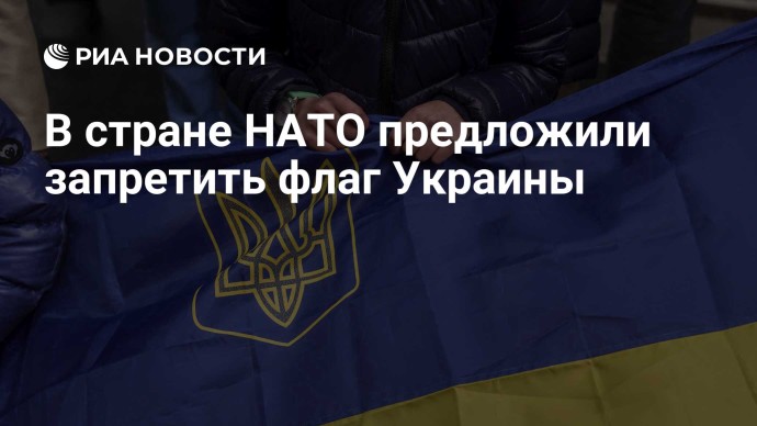 В стране НАТО предложили запретить флаг Украины В стране НАТО предложили запретить флаг Украины