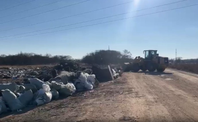 Гигантская свалка выросла в Дальнереченске Гигантская свалка выросла в Дальнереченске