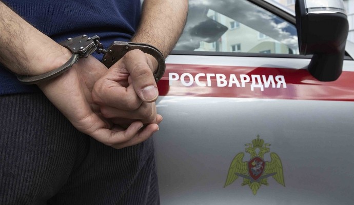В Новомосковске росгвардейцы задержали подозреваемого в краже смартфона