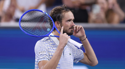 Медведев устроил скандал во время матча US Open с Бонзи