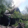 В Кирове загорелся жилой дом