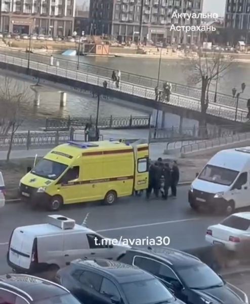 Забрала реанимация. Пугающее видео засняли в Астрахани