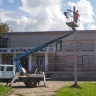 В поселке Сергиевском установили новые фонари