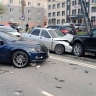 На Московской произошло массовое ДТП: четверо пострадавших