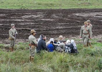 Военную реконструкцию «Из 1945 в 2025» провели в Благовещенске Военную реконструкцию «Из 1945 в 2025» провели в Благовещенске
