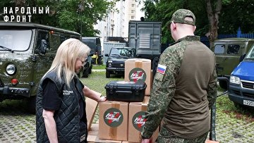 Народный фронт передал дроны мотострелкам
