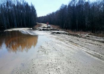 Вода подтопила дороги в Мазановском округе Приамурья