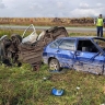 В Башкирии в страшной аварии один человек погиб, троих увезли в больницу