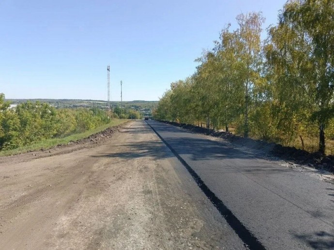 В Красногвардейском районе капитально ремонтируют дорогу