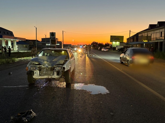 36-летний астраханец погиб под колесами «ВАЗ 2114»