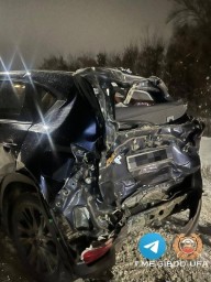 В Уфе после столкновения грузовика с иномаркой ребенок оказался в больнице