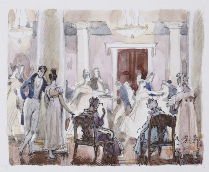 «Мы лучше поспешим на бал…»