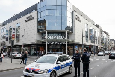 Ссора двух женщин в торговом центре Бельгии закончилась массовым отравлением газом