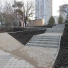 На Николаевском бульваре в Краснодаре открыли новую лестницу и пандус