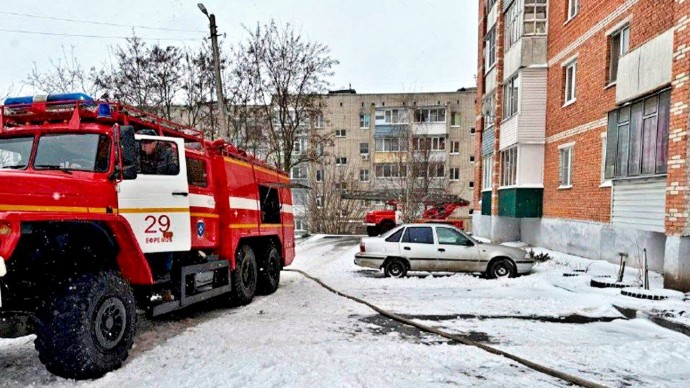 26 декабря в Тульской области потушили 4 пожара