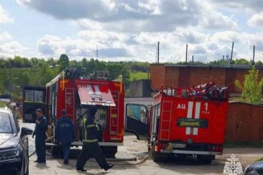 В Новомосковске огонь в жилом доме потушили до приезда пожарных