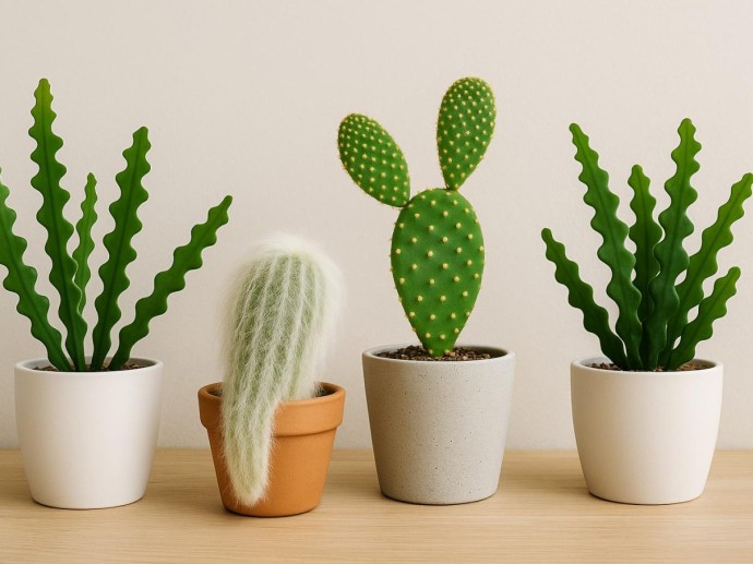 Кактусы переходят в зимний покой с ноября по февраль