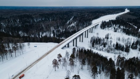 Готовность трассы Дюртюли - Ачит достигла 85%