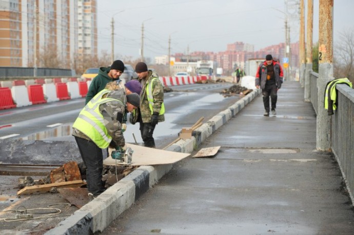 Ремонт на Павшинском мосту: выполнено почти 30% работ Ремонт на Павшинском мосту: выполнено почти 30% работ