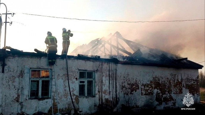 В воскресенье в Тульской области произошло 10 пожаров