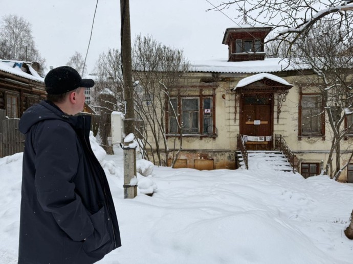 Сохранить аутентичность: Александр Чурин рассказал о ходе реставрации Дома Чарушина