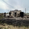 В Курском районе при сжигании сухой травы полностью сгорел жилой дом
