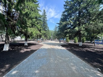 В Уфе благоустройство сквера Гастелло прошло важный этап