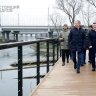 Вячеслав Гладков проверил благоустройство набережной «Берега» в Белгороде